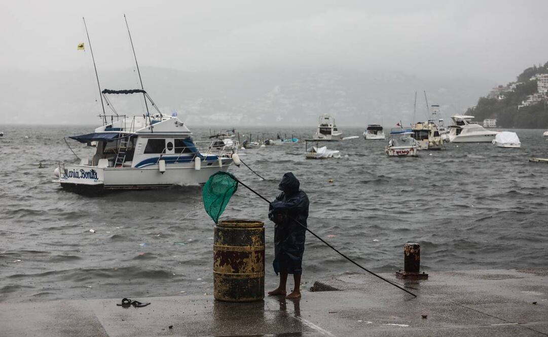 Las autoridades emitieron una advertencia de tormenta tropical desde Zihuatanejo hasta Cabo Corrientes. Foto: EFE