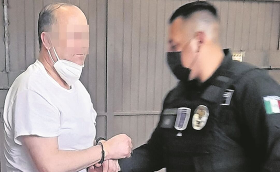 El exgobernador de Chihuahua César Duarte Jáquez, durante su arribo al Cereso Número 1 Aquiles Serdán. Foto: Especial 