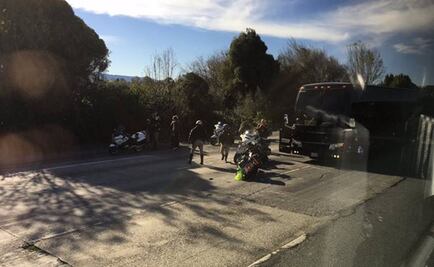 Autobús de Broncos sufre un ligero accidente