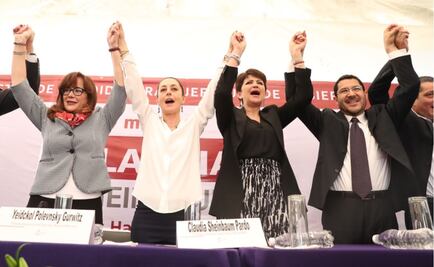 Claudia Sheinbaum registra candidatura para jefatura de Gobierno