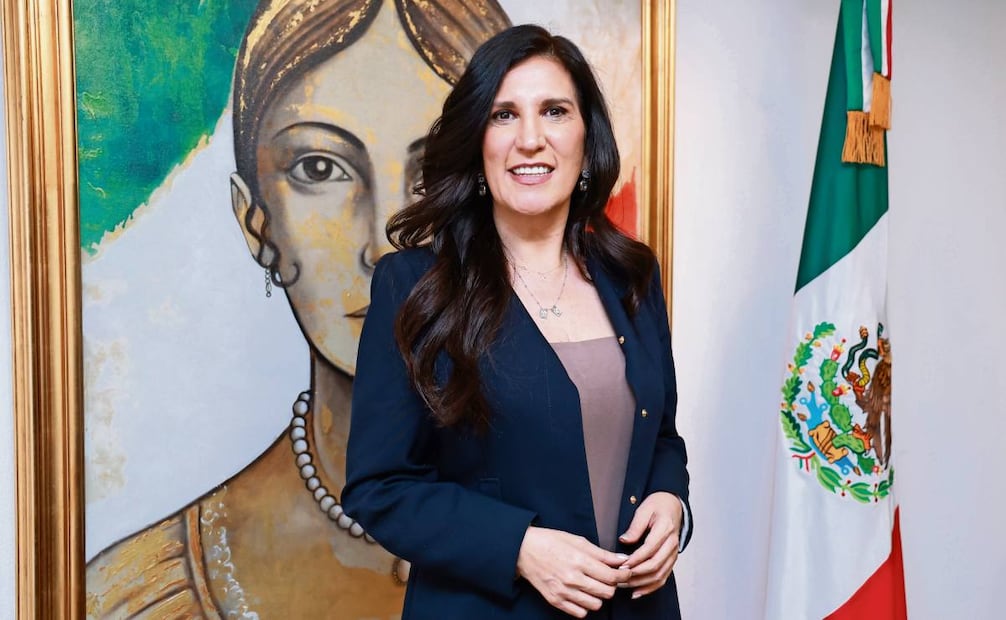 Entrevista con la presidenta de la Mesa Directiva de la Cámara de Diputados, Kenia López Rabadán. Foto: Fernanda Rojas / EL UNIVERSAL