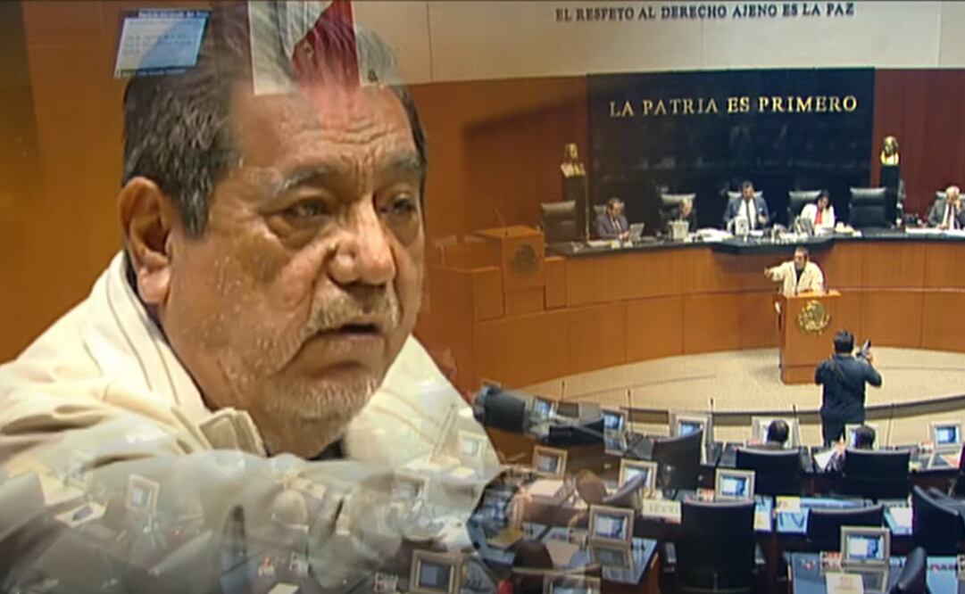 El senador de Morena arremetió contra los expresidentes Fox, Calderón y Peña Nieto. Foto: Captura de pantalla