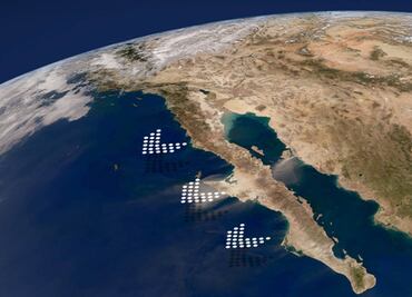 La península de Baja California se deforma y desplaza cuatro centímetros al año