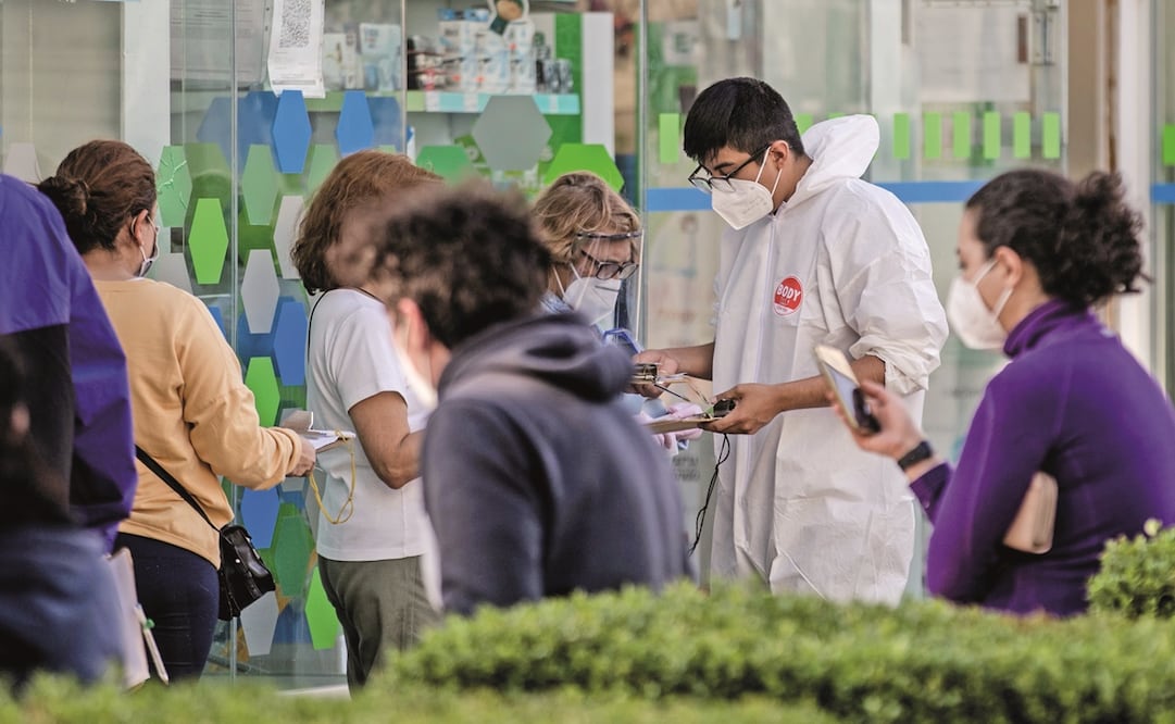 Los sitios donde se realizan pruebas rápidas de Covid-19 reconocen que la demanda ha aumentado. Fotos: Germán Espinosa. EL UNIVERSAL