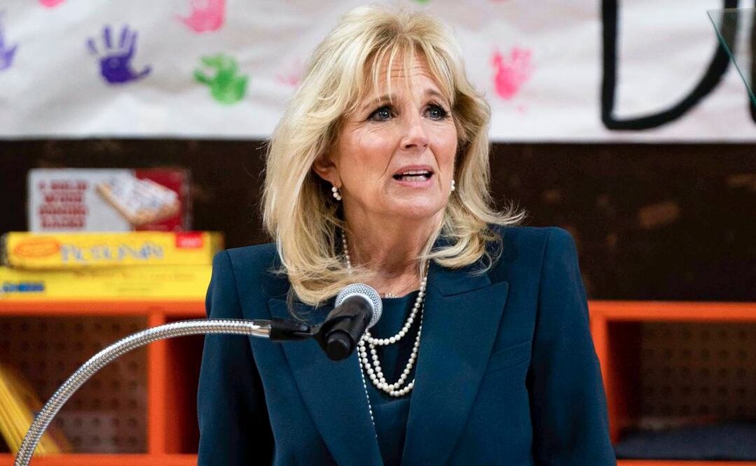 La primera dama de Estados Unidos, Jill Biden. Foto: AP
