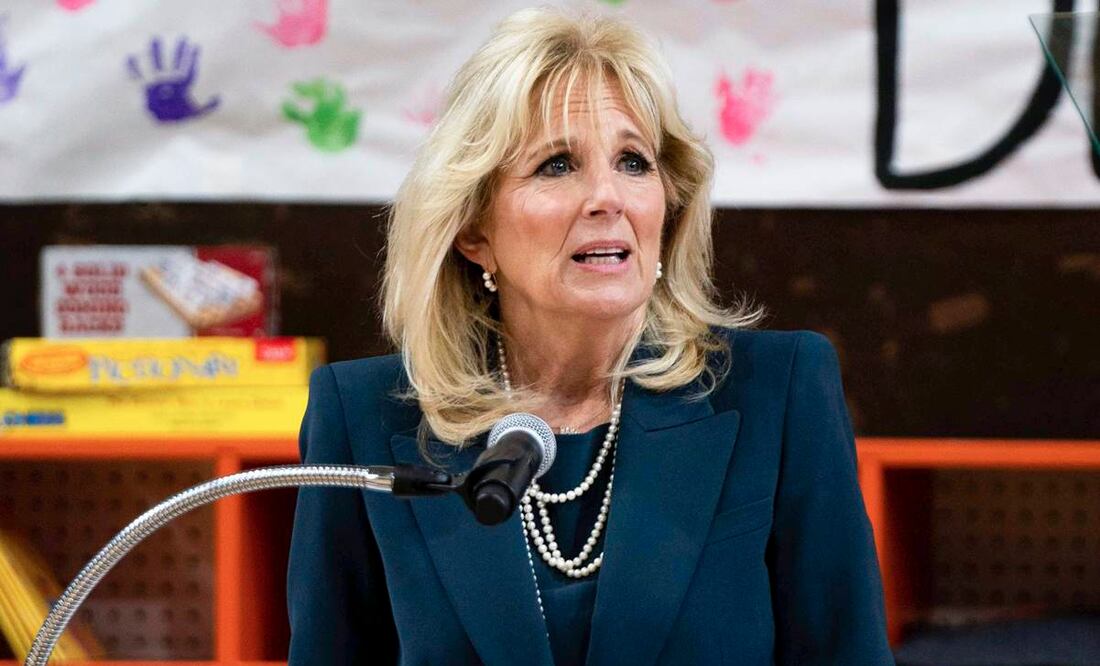 La primera dama de Estados Unidos, Jill Biden. Foto: AP