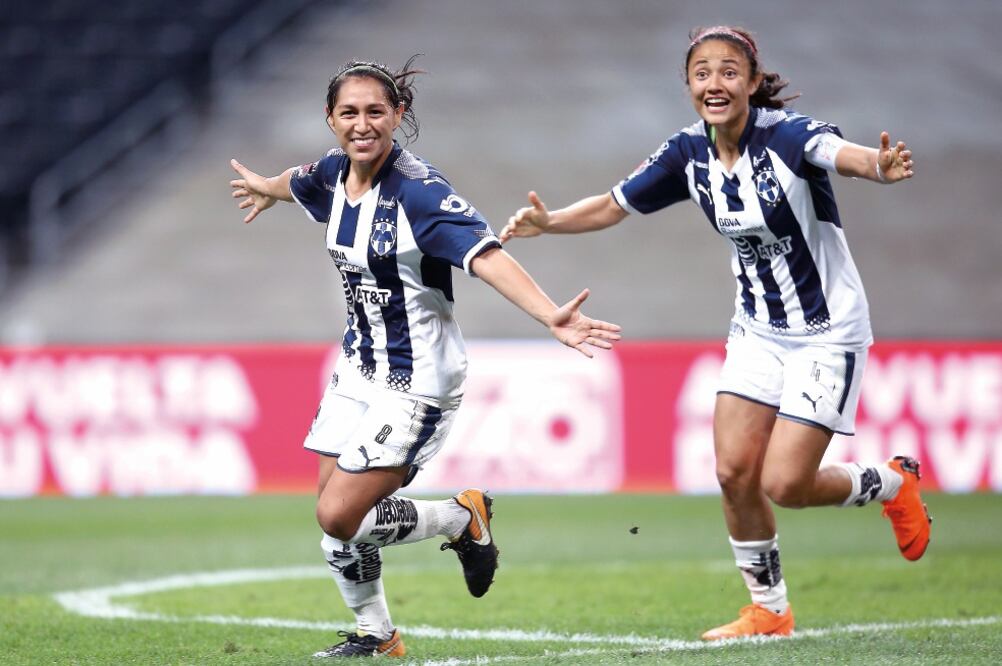 Las Rayadas son favoritas para levantar el trofeo de la Liga Femenil. (IMAGO7)