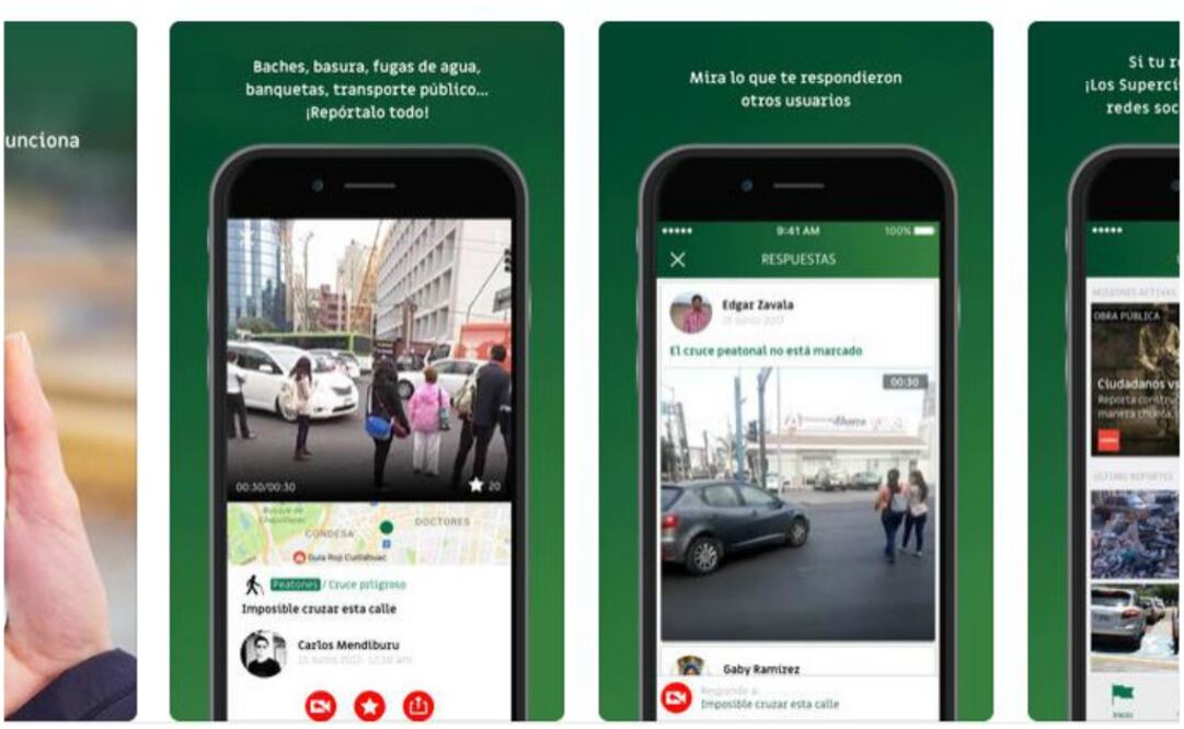 Cuenta con nuevas características gracias a su actualización el 21 de marzo, como la recepción de números de folios al momento de meter una queja