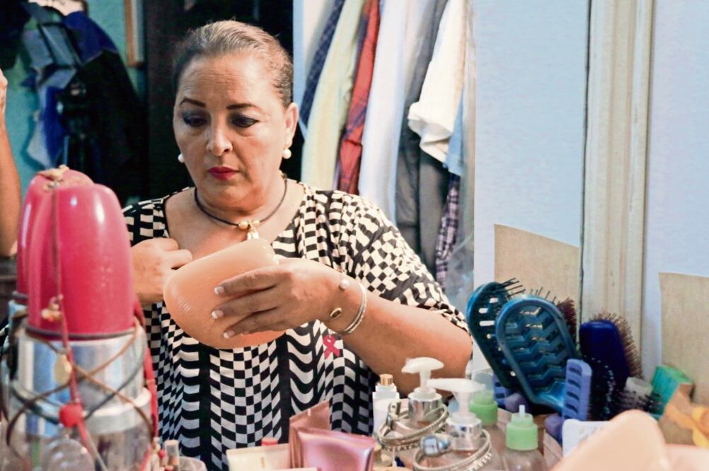 Patricia lleva seis años luchando contra los tumores malignos en su cuerpo (ODALIZ ANAYA DE LA ROSA)