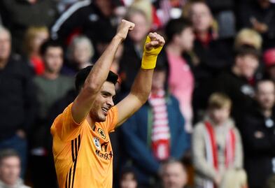 Raúl Jiménez anotó en el empate del Wolverhampton
