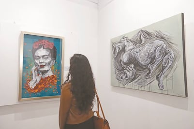 "Conjunciones", 17 artistas exponen en Aguafuerte Galería