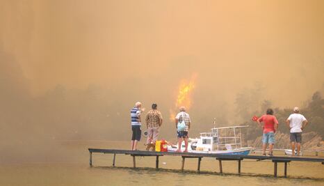 Incendios asolan el sur de Europa