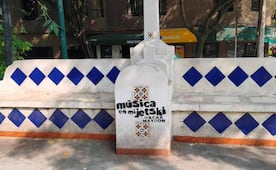 Restauran bancas vandalizadas en el Circuito Ámsterdam y el Foro Lindbergh, en alcaldía Cuauhtémoc; habían sido reparadas hace 2 meses
