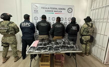 Hallan 32 kilos de fentanilo en cargamento de nopales; detienen a sujeto que lo transportaba