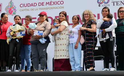 Brugada entrega más de 22 mil apoyos “Desde la Cuna”; busca que el programa sea universal en 2026