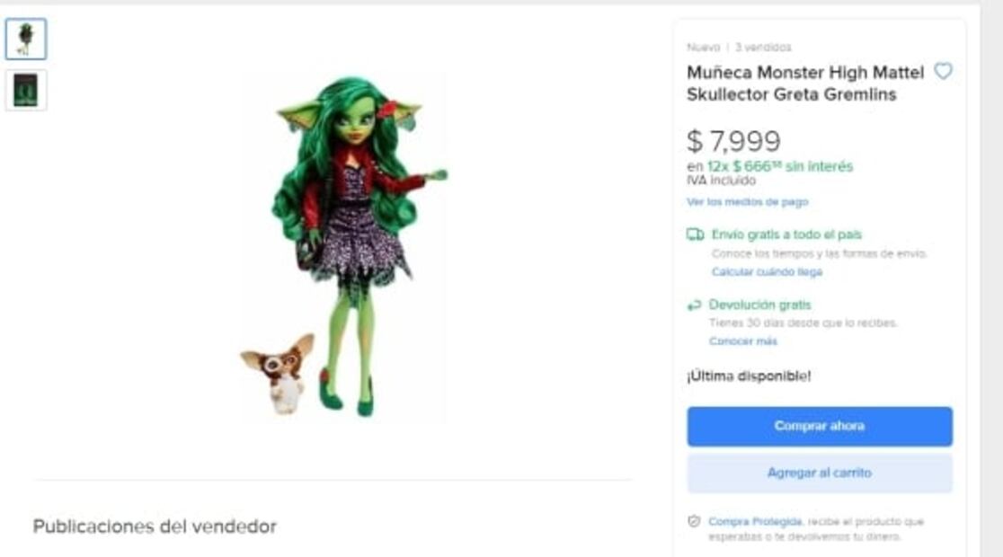 Monster High. Miles abarrotan jugueterías de México con el regreso de Draculaura, Frankie y Cleo