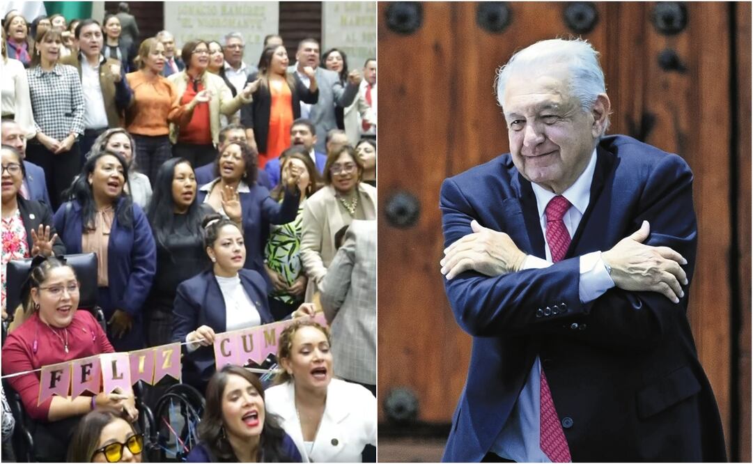 Hoy cumple años el expresidente Andrés Manuel López Obrador. Foto: captura de pantalla / Hugo Salvador - EL UNIVERSAL