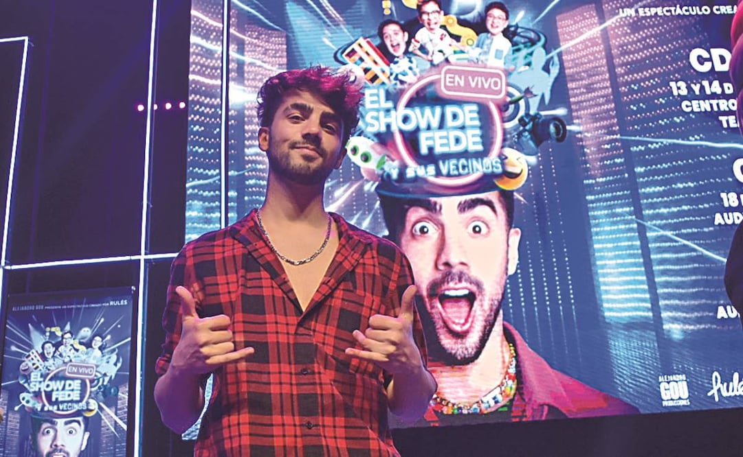 El influencer quiere dar mensaje positivo a los niños. Foto: Armando Pereda/ EL UNIVERSAL.