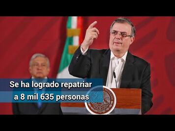 Por pandemia de coronavirus hay 2 mil 830 mexicanos varados en todo el mundo: Ebrard