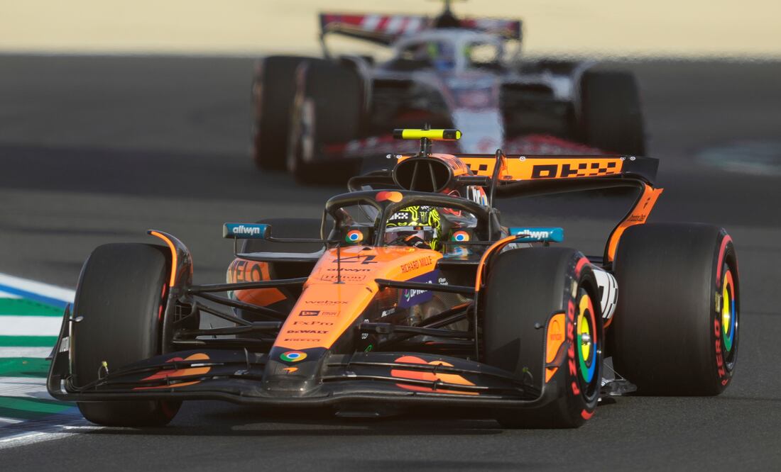 Lando Norris en el Gran Premio de Arabia Saudita / Foto: AP