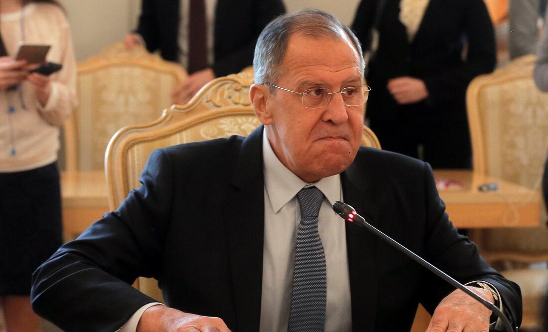 El ministro ruso de Relaciones Exteriores, Serguéi Lavrov (Foto: AFP)
