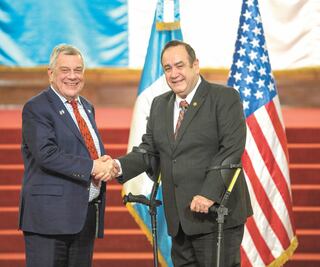 Guatemala y EU refuerzan relación