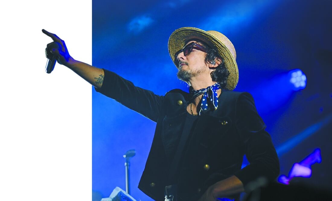 León Larregui dice que componer lo ayudó a salir del abuso de sustancias y de la depresión; hoy da concierto. Foto Especial