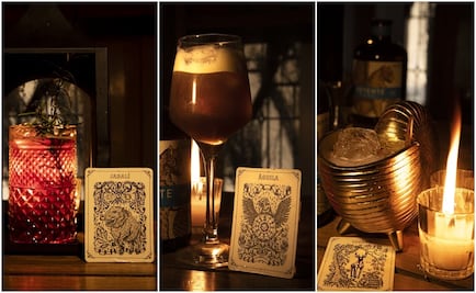 Cocteles de mezcal inspirados en animales mitológicos