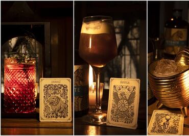 Cocteles de mezcal inspirados en animales mitológicos