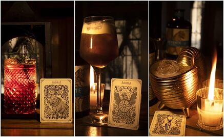 Cocteles de mezcal inspirados en animales mitológicos