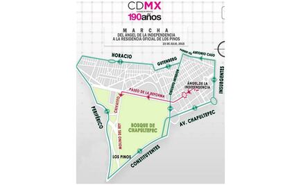 Marchan Antorchistas a Los Pinos por Reforma