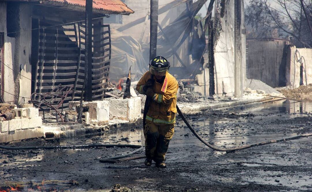Incendio en vivienda. Foto: Archivo/ EL UNIVERSAL