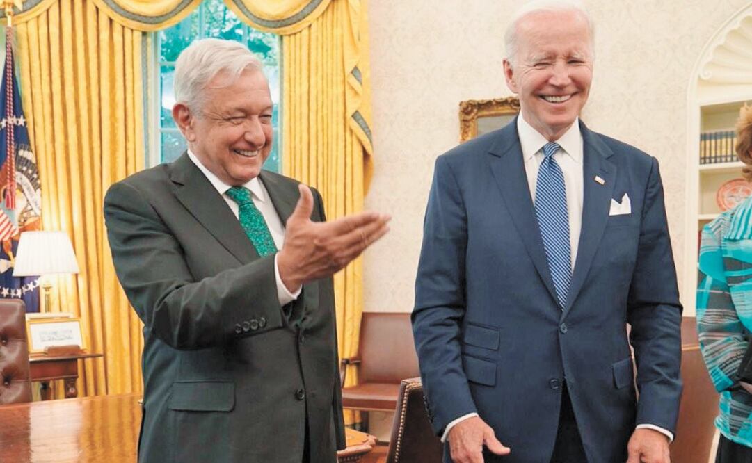 El presidente Andrés Manuel López Obrador se reunió en la Casa Blanca con su homólogo estadounidense Joe Biden.