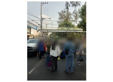 Policía de Tránsito atropella a una mujer en Coyoacán
