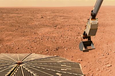 Una serie de intempestivas inundaciones moldearon la abultada superficie de Marte