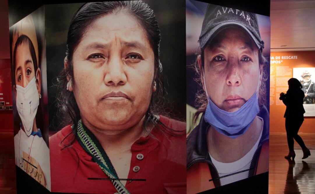 La exposición se presenta en el Museo de Memoria y Tolerancia. Foto: EFE/Mario Guzmán