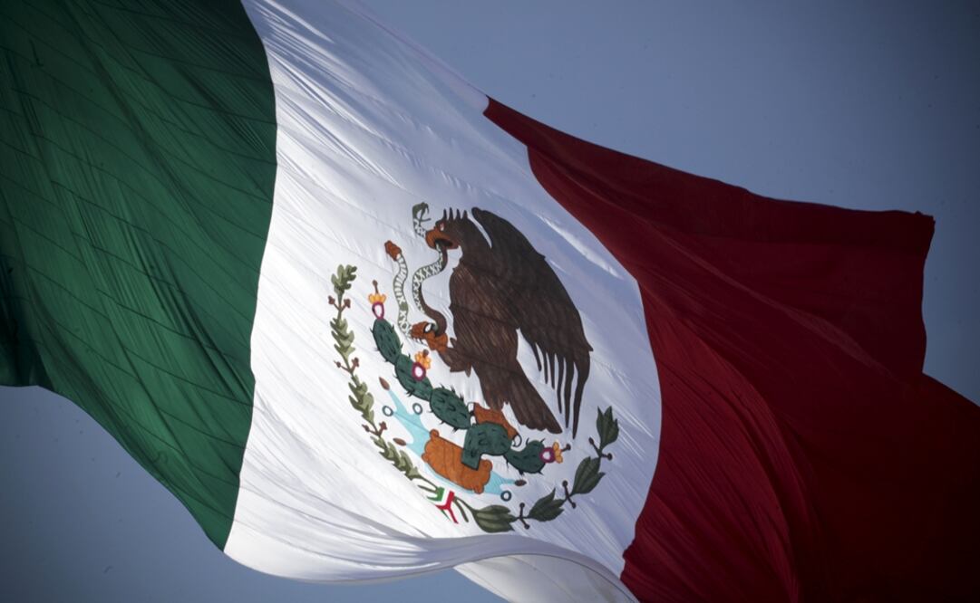 Mexican flag – Photo: Juan Boites/EL UNIVERSAL