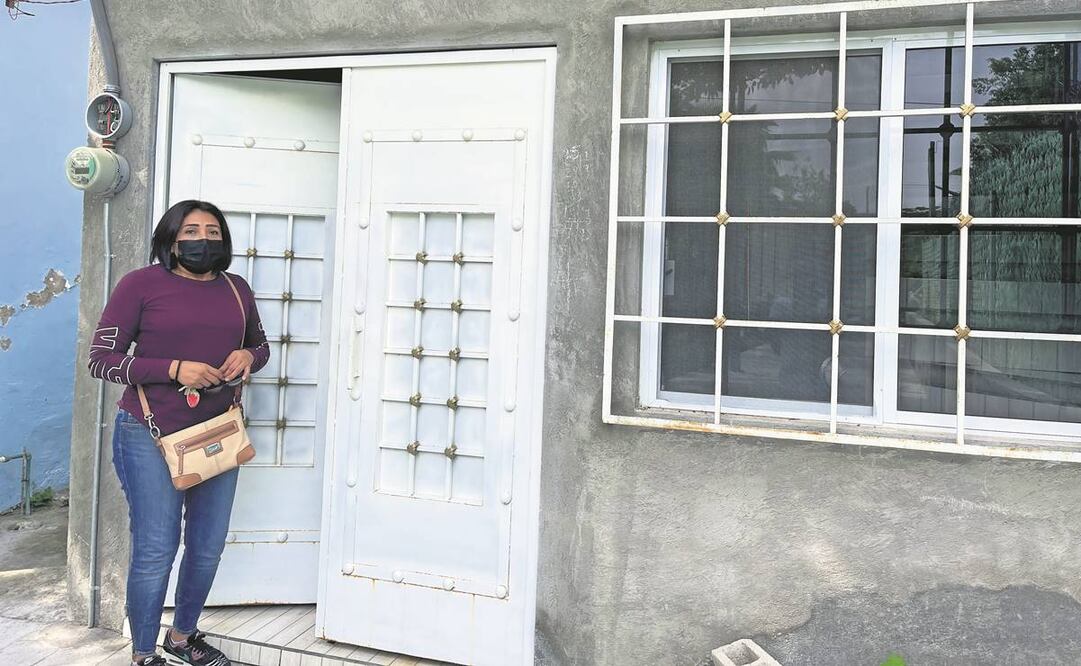 Miriam recuerda que la casa de sus padres fue catalogada con daño total tras el sismo de 2017. Foto: Justino Miranda/EL UNIVERSAL