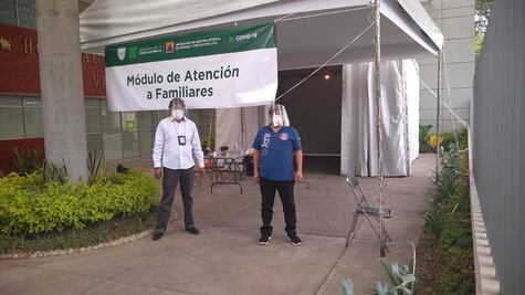 Instalan en CDMX 11 módulos de atención para familiares de pacientes con Covid