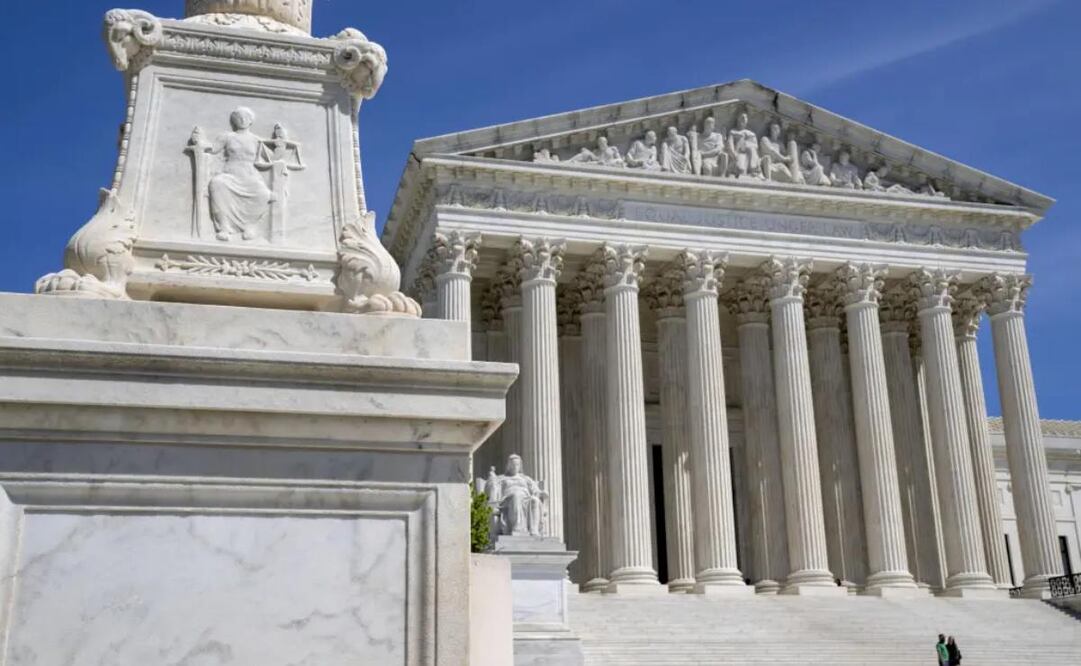 La Corte Suprema de Estados Unidos en Washington. Foto: AP
