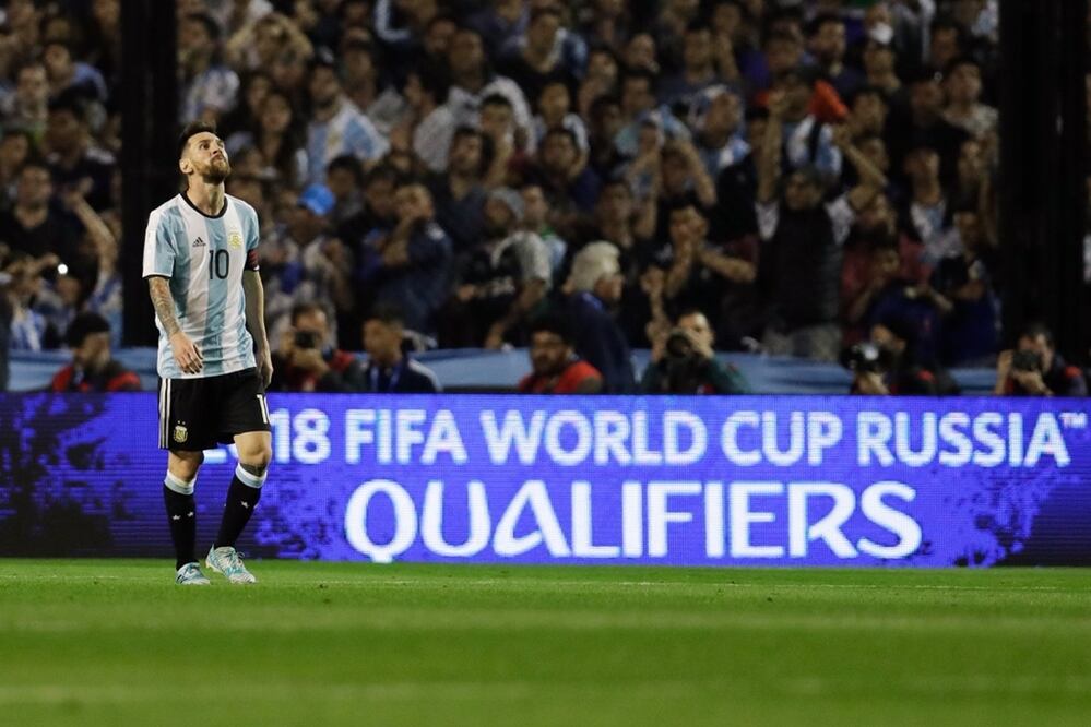 Foto: AP / Lionel Messy y Argentina podrían quedar fuera del Mundial de Rusia 2018