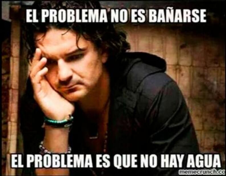 Faltará agua, pero no memes en Valle de México