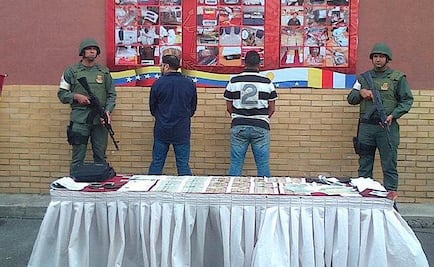 Venezuela: Caen dos ex militares vinculados al cártel de Sinaloa