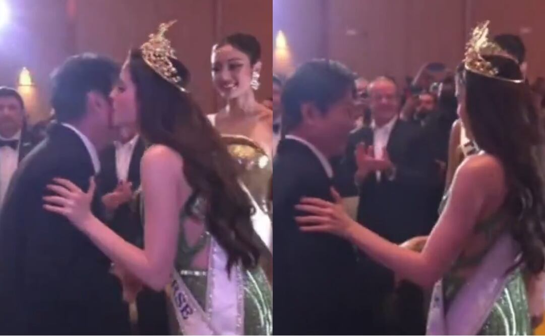 Fátima Bosch y Nawat Itsaragrisil se volvieron noticia a inicios de noviembre, luego de que tuvieran un enfrentamiento público en una actividad previo a la final de Miss Universo en  Tailandia. Foto: Vía X.