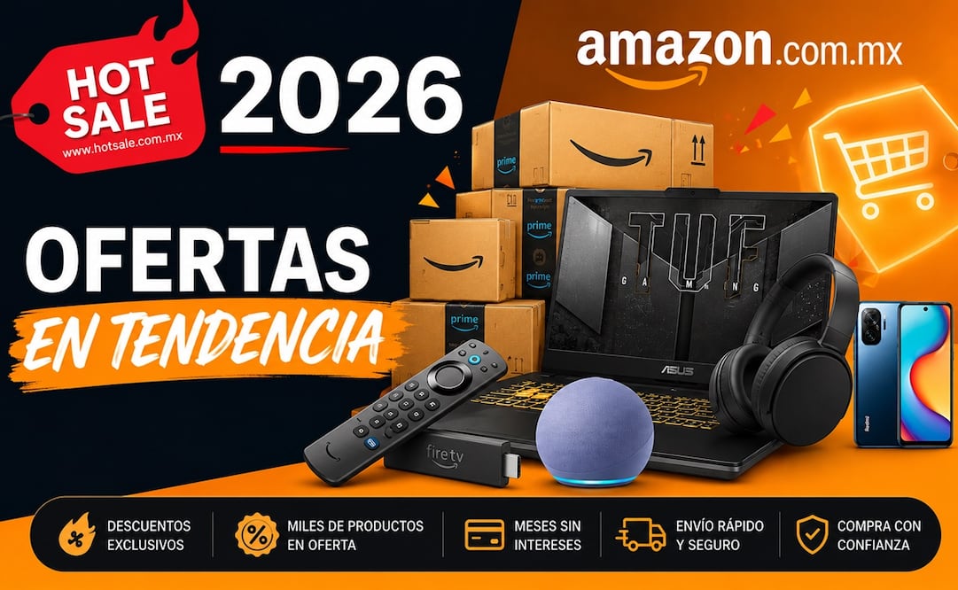 Las promociones en tendencia que puedes encontrar en Amazon México. Foto: IA