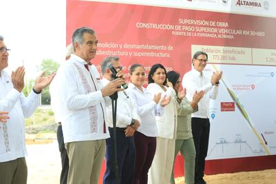 Américo Villarreal: administración pasada fue corrupta y deshonesta, “empezamos cambios, no les vamos a fallar”