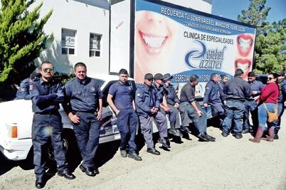 En huelga de hambre, policías de Nuevo Casas Grandes