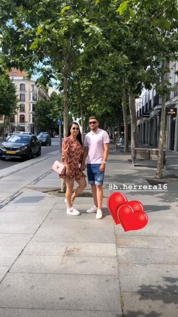 Héctor Herrera ya está en Madrid