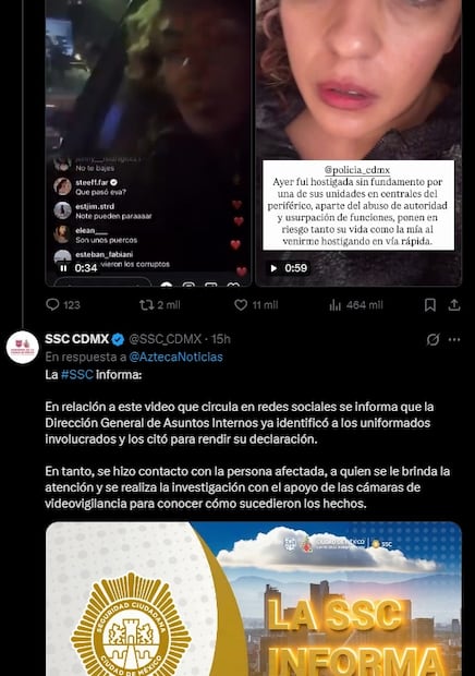 SSC responde a la denuncia de la influencer “Miss Tercer Mundo”. Foto: Captura de pantalla