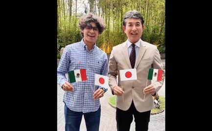 VIDEO Embajador de Japón en México queda sorprendido con Iñaki Godoy, actor mexicano de “One Piece”